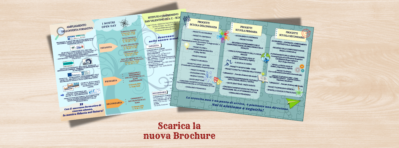 La nuova brochure A.S. 2025/ 2026